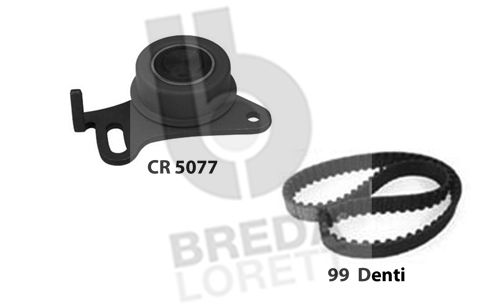 BREDA LORETT Zobsiksnas komplekts KCD0712